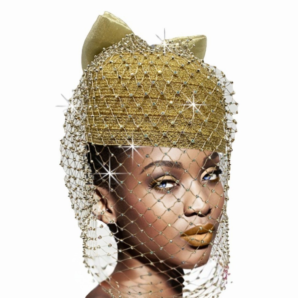 Church Hat 2889 GENIE-GO ( Crystal Veil Bubble )