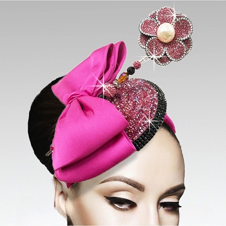 GINGER FA3351-FU Church Fascinator