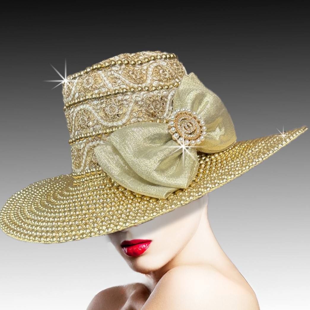 Church Hat 3378-GD BULLION