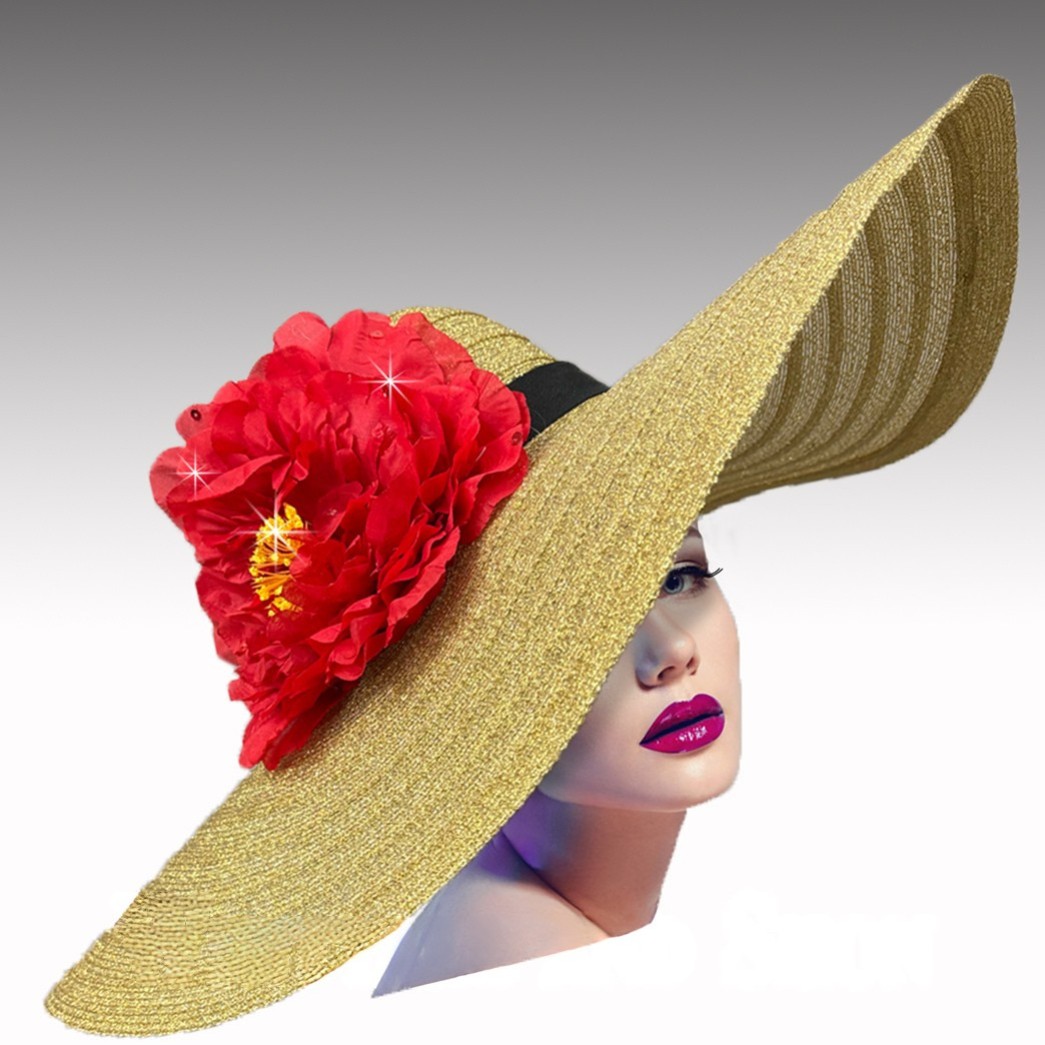 Church Hat 3379 GLD THE WAVE-Hat