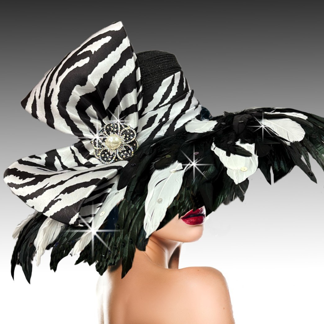 Church Hat 3390-BZ PLUMERIA