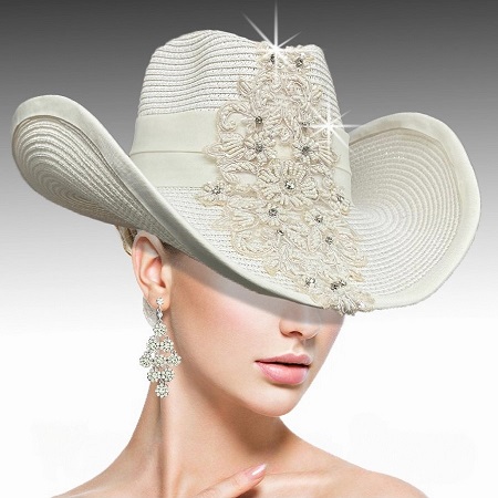 Church Hat SC3128B GOGO-WH