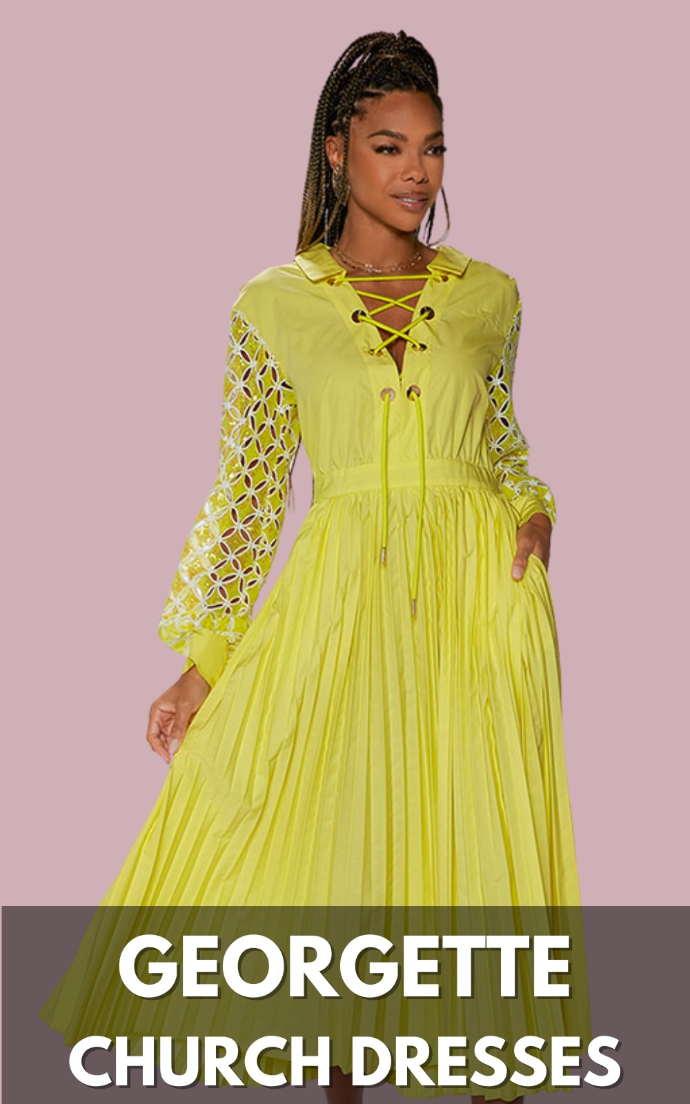 Georgette Church Dresses