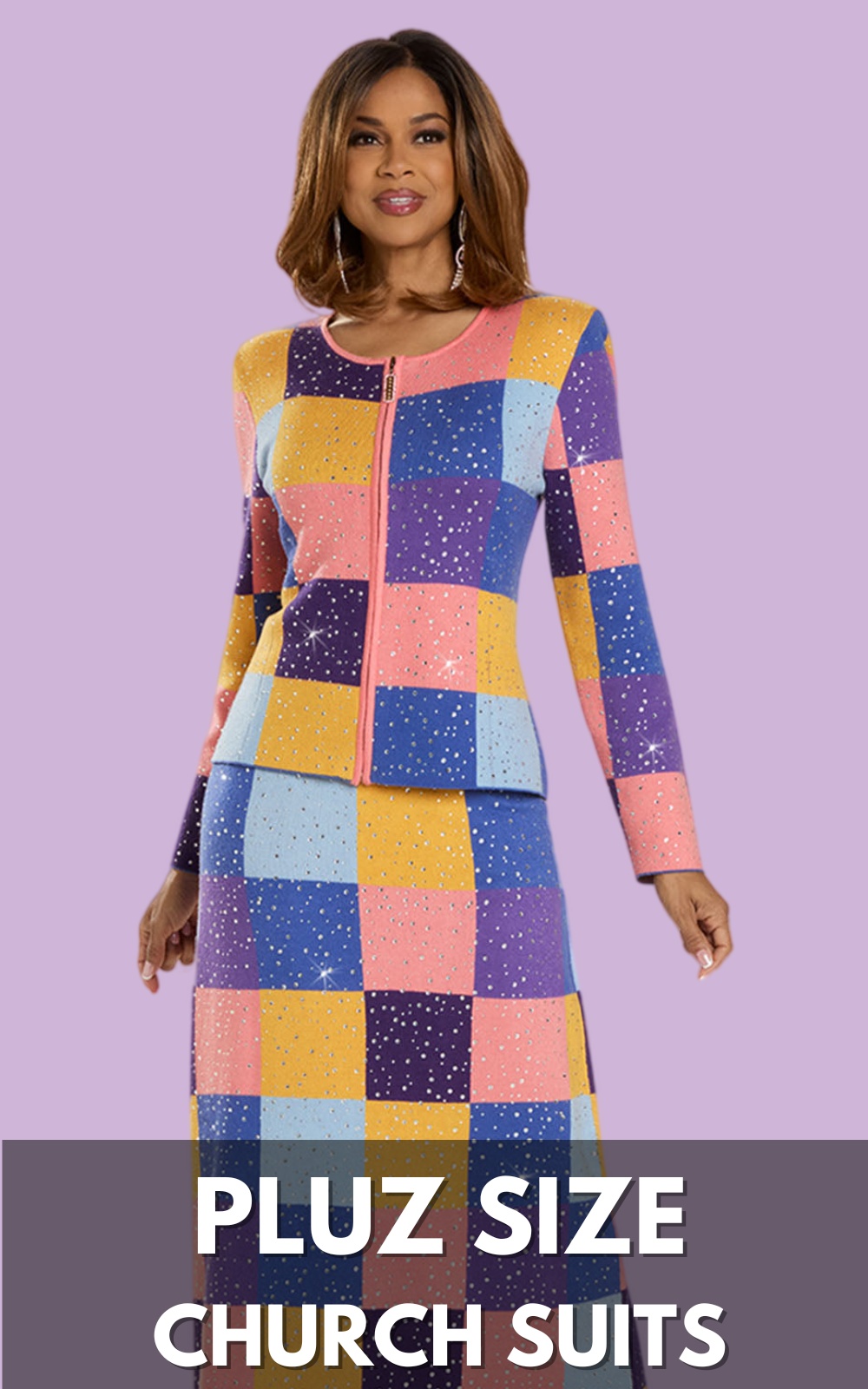 Plus Size Church Suits