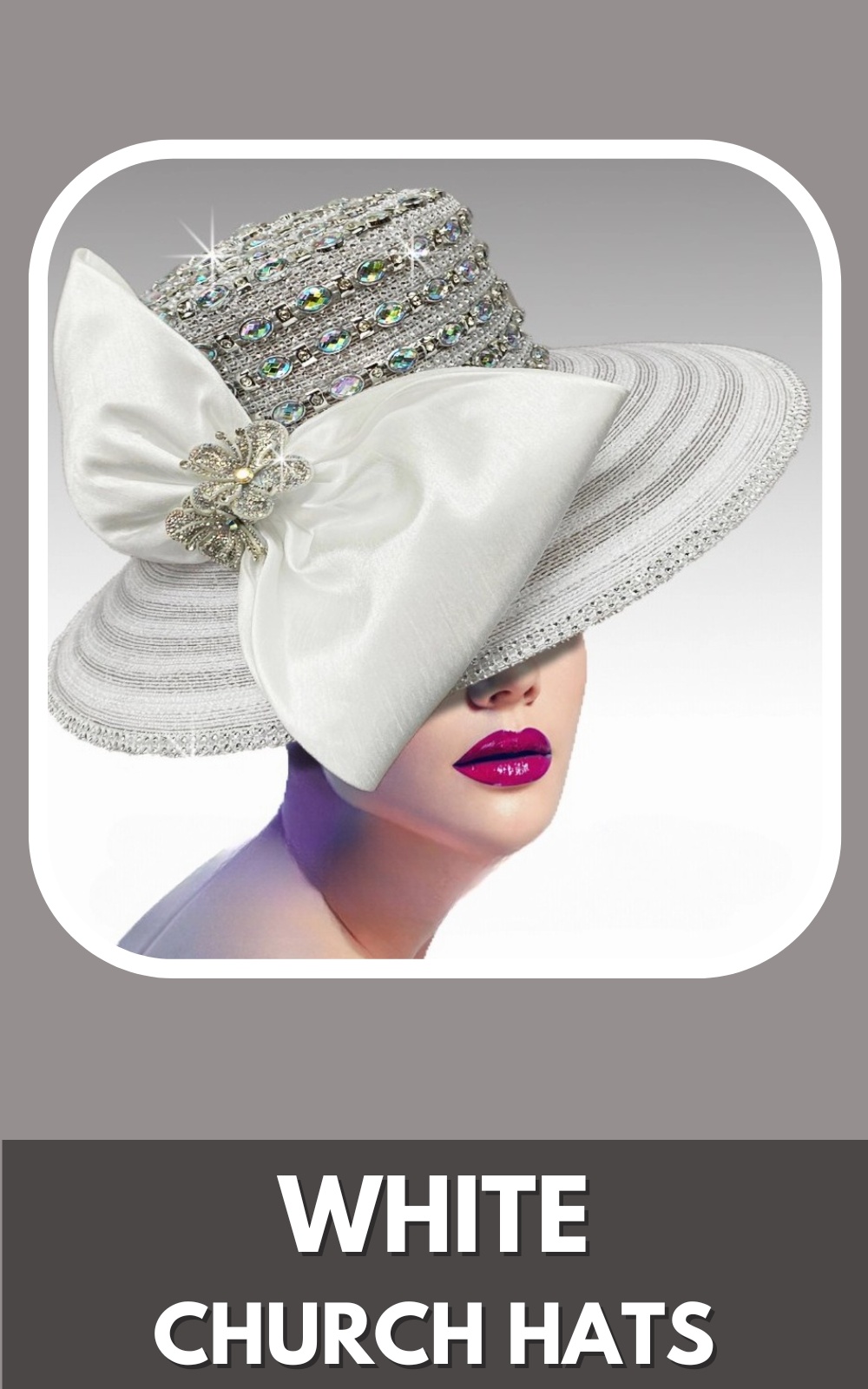 White Church Hats