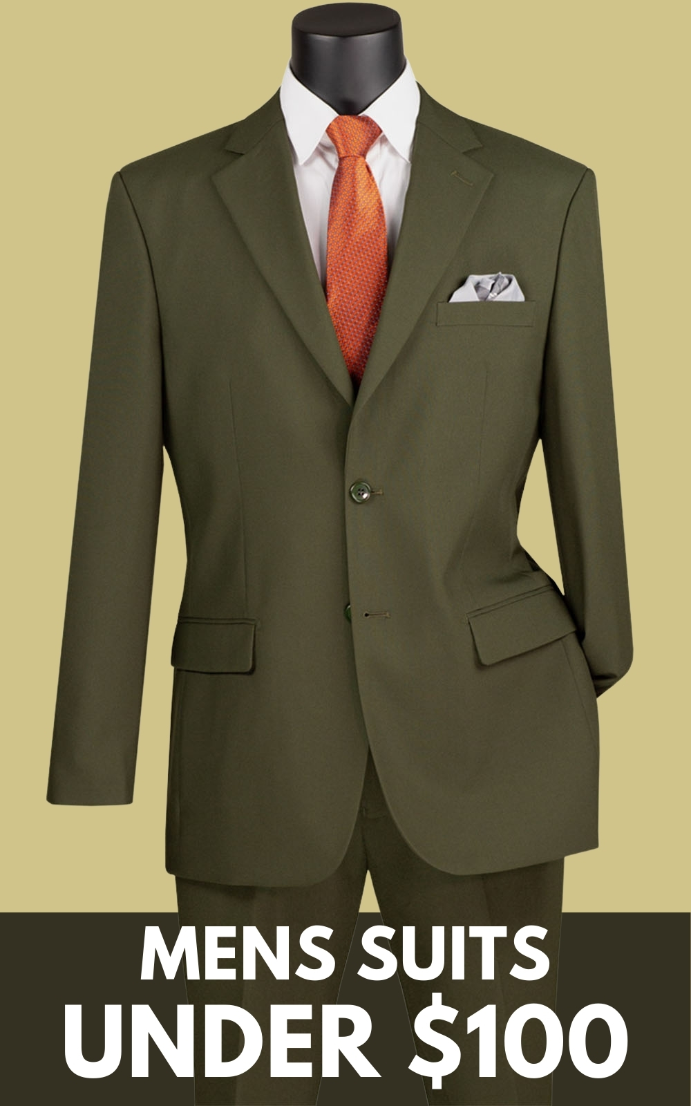 Men's  Suits Under $100